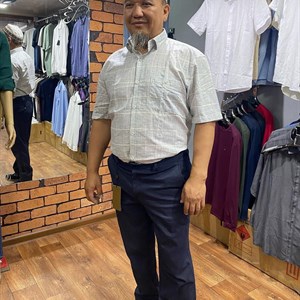 На нашем покупателе шикарная модель брючек слакс