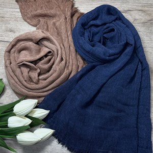 Новая коллекция палантинов из варенного льна - комфорт на каждый день