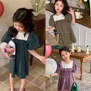 Шикарные платья в корейском стиле в очень нежных спокойных