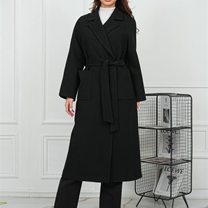 Кашемировое пальто с рукавом реглан от MAIA - стиль и комфорт