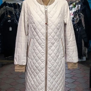 Весенний удлиненный бомбер Размеры с 42 по 50