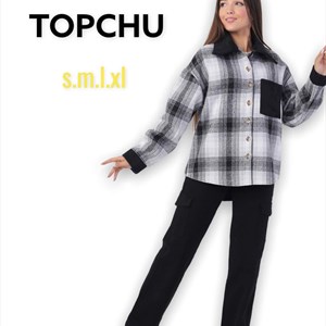 Комбинированная рубашка topchu wear