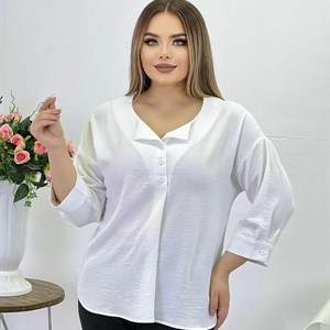 Новинка Блуза арт 1191 Размеры 42 48 и 50 56 ткань