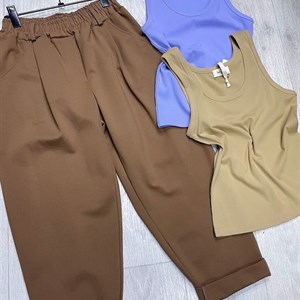 Брюки и маечки из хлопка Made in Italy — новая коллекция
