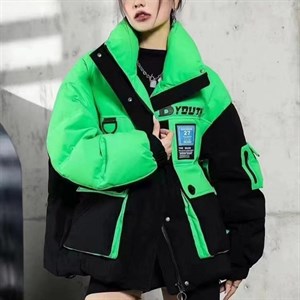 Модель 6507 Куртка Зима В трёх цветах красный зелёный