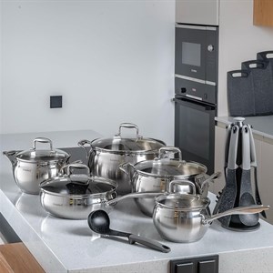 Набор посуды Granhel Stainless Steel Series - идеальный выбор для вашей кухни