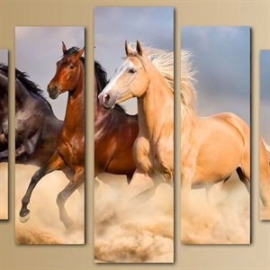 Модульная картина из пяти частей Размер 80 на 140