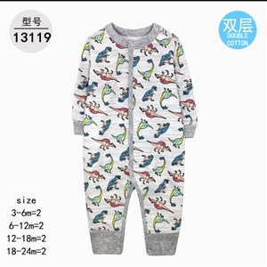 Ромпер из хлопка для детей 3-24 мес | Оптовая продажа в Бишкеке