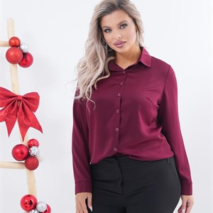 Рубашка шелковая Шикарная полюбившаяся посадка универсальная