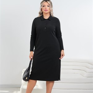 Платье-поло для больших размеров - стиль и комфорт в каждой детали