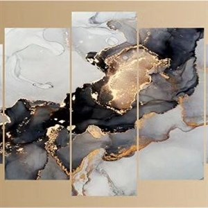 Модульная картина из пяти частей Размер 80 на 140