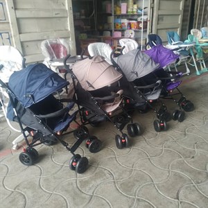 Прогулочная коляска трость собирается зонтиком положение