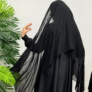 Вналичии Росскошные шарфы из шифона с дорогими камнями