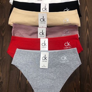 Женские трусы CK — хлопок, бесшовные, комфорт на каждый день, размеры 44–48