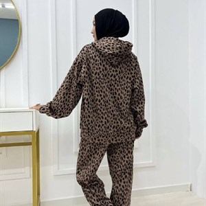 Женский брючный костюм 1603 из трикотажа оптом со скидкой