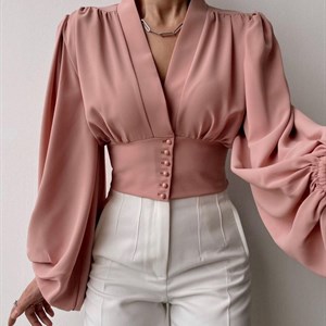 Стильные блузы в наличии в разных цветах Турция Размеры