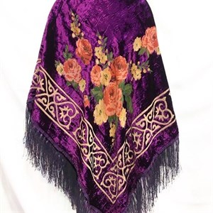 БАРХАТНЫЕ ПЛАТКИ С БАХРОМОЙ ОПТОМ 550 сом РОЗНИЦА