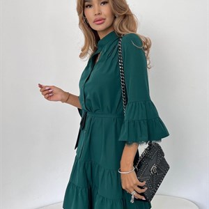  Шикарный изумрудный цвет оптомодеждабишкек одеждаотпроизводителя