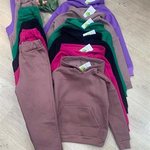 Двойки с начёсом 36 42р Ткань Турецкая трёхнитка с