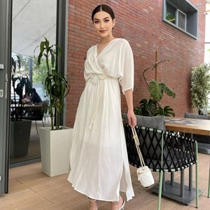 NEW COLLECTION IN BATYI Стандартные платья Ткань вискоза