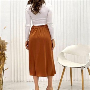 Юбки Весна Лето Качество шик Ткань Японский шёлк 11