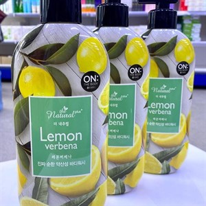 Гель для душа с лимонной вербеной ON THE BODY Natural