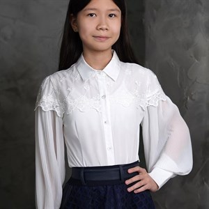  Шифон это идеальная ткань для праздничной блузки