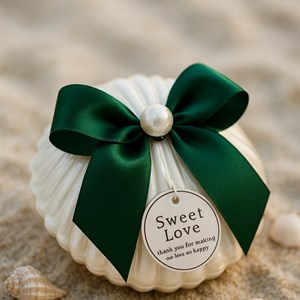 Красивые ракушки-бонбоньерки - идеальная упаковка для вашего праздника