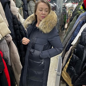Большой выбор зимних курток с натуральных мехом  