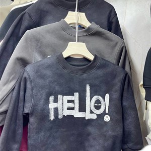 Фото в живую ТОЛЬКО ОПТОМ Утеплённый свитшот Natural