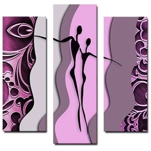 Модульная картина из пяти частей Размер 80 на 140