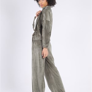 Шикарные двойки с кантиком из мягкого велюра sml