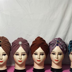 Шок цена Скидка 60 Тюрбаны Материал хб трикотаж теплый