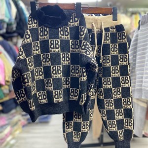 Теплые костюмы двойки под бренды Dior Balenciaga Adidas