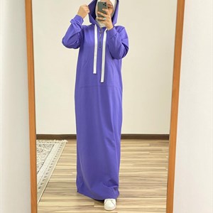       Худи платья С замком на груди подходит для