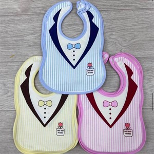 Купить непромокаемые детские слюнявчики оптом - 10 штук в упаковке