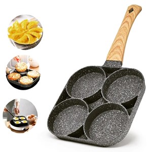 Сковорода с 4 чашками для приготовления яиц Кухонная