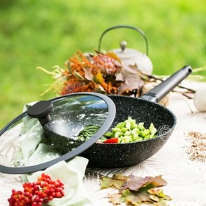 Wok сковорода Granhel Nature Series Вок универсальная