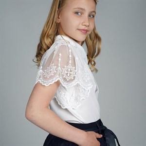  Шифон это идеальная ткань для праздничной блузки