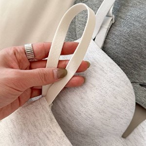 G15 Хлопковые бюстгальтеры на поролоне (3 шт в пачке) — размеры M/L/XL