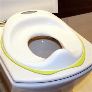 Сиденье для унитаза белый зеленый ТОССИГ ИКЕА Поможет