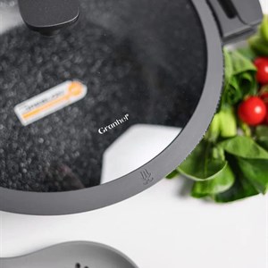 Wok-казан с каменным покрытием Greblon C3 - идеальный выбор для всех кухонь