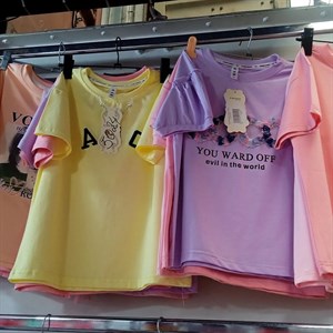 Девочковые футболки