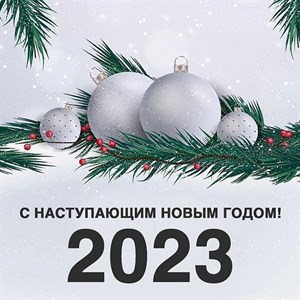 С Наступающим 2023 годом С тёплом и уважением команда