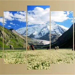 Модульная картина из пяти частей Размер 80 на 140