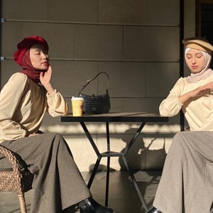 Наслаждаемся последними тёплыми днями Ткань лапша