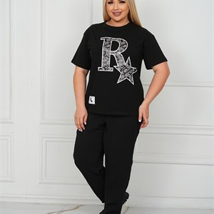Стильный костюм ROCKSTAR - Женская Одежда Опт в Бишкеке