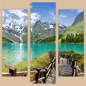 Модульная картина из пяти частей Размер 80 на 140