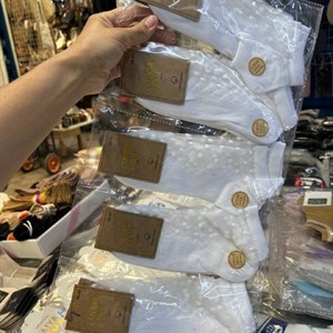 Женские капроновые носки с хлопком снизу, капрон сверху — оптом 10 пар в упаковке (36–41)