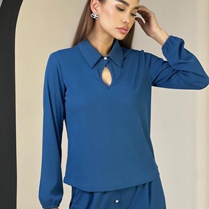  Стильный костюм арт 19317 получили еще расцветки